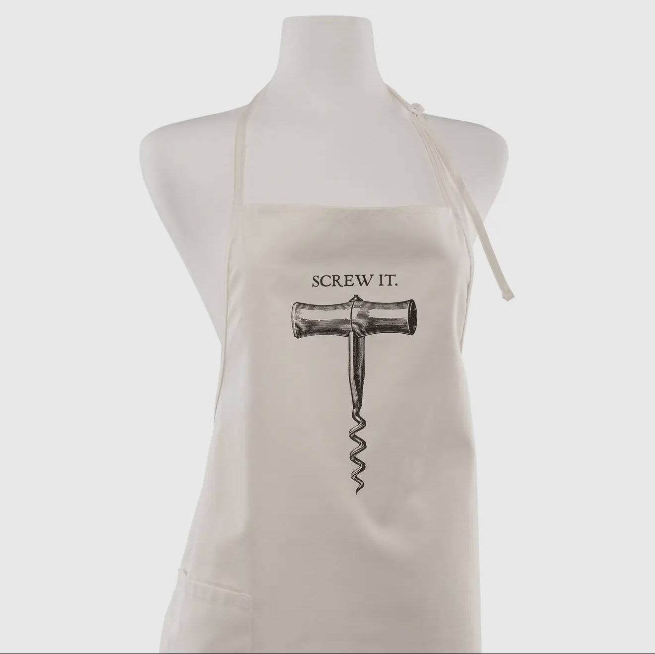 Screw It Screenprinted Apron