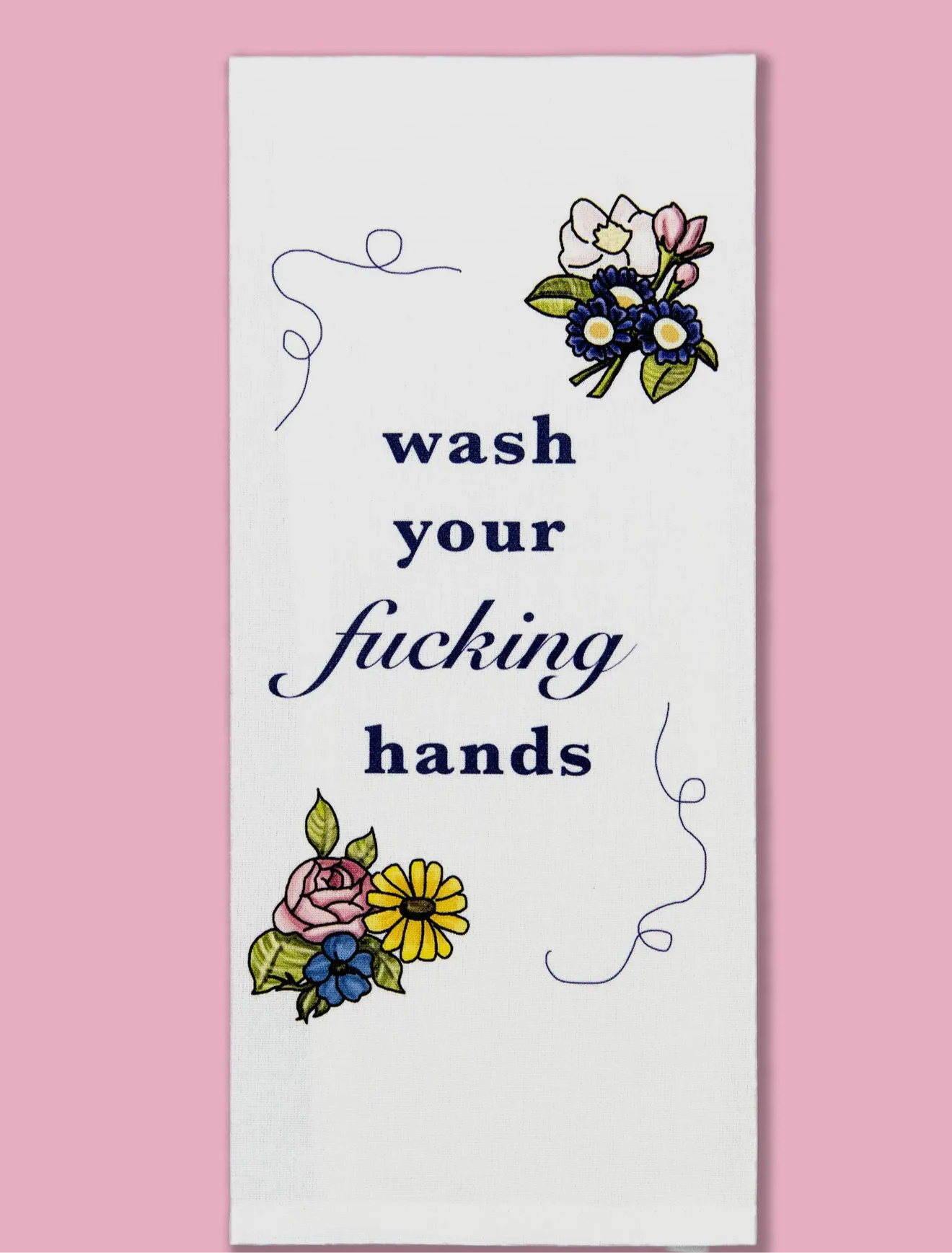 Wash Your Fucking Hands Dishtowel