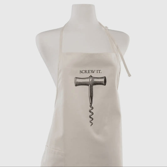 Screw It Screenprinted Apron